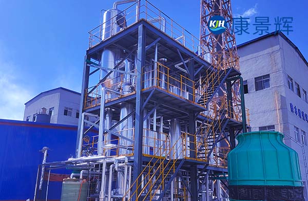 KNO3水溶液三效并流蒸發器