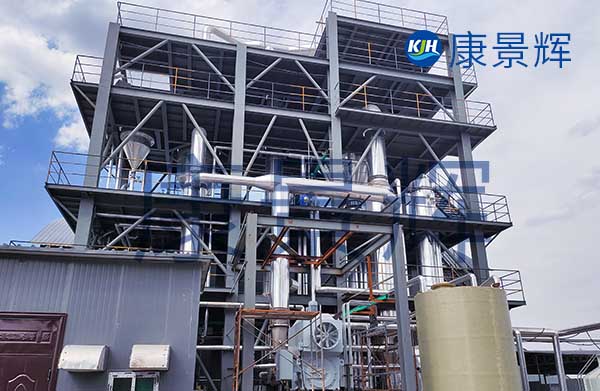 處理量5t/h氯化鈉雙效蒸發(fā)器