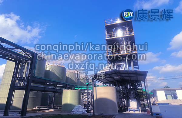 25t/h氯化鈉、氯化鋰MVR蒸發(fā)結(jié)晶器