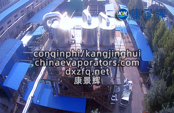 每小時能蒸發10噸水的濃縮結晶器